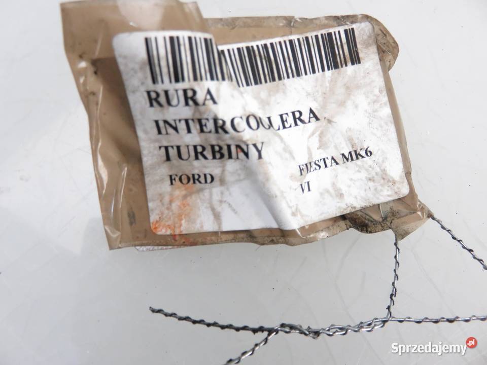 RURA INTERCOOLERA FIESTA MK6 16 TDCi 8V516N650AC osobowe