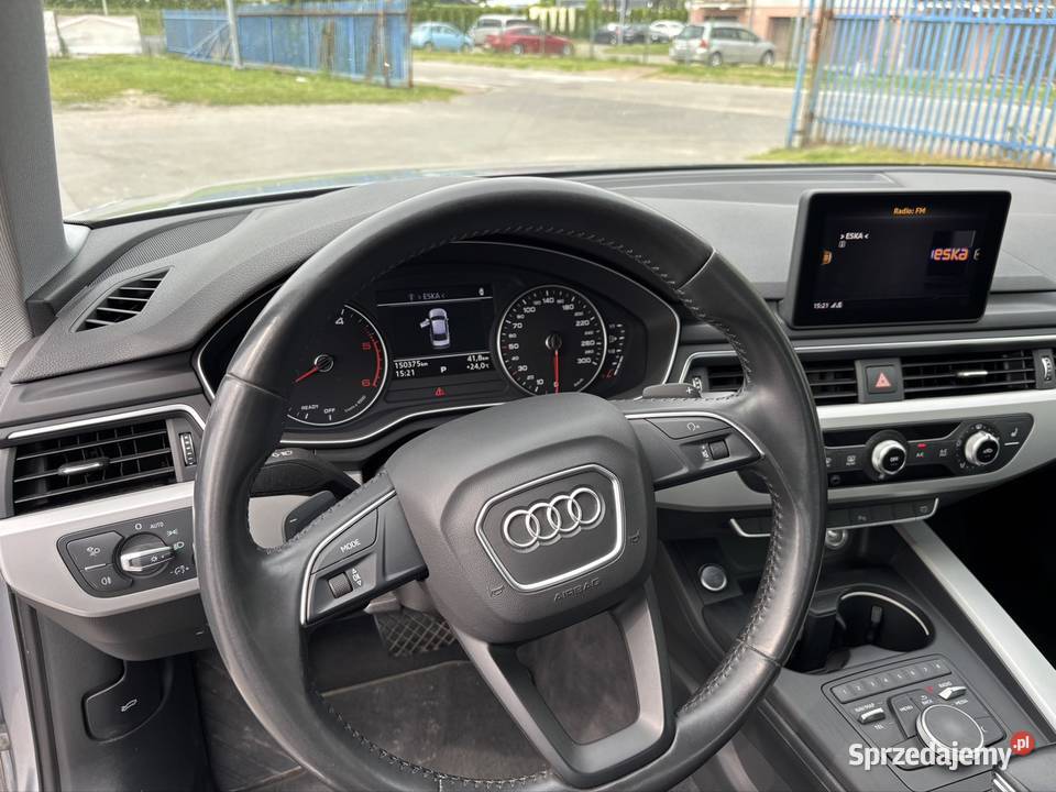Audi A4 20 tdi 150 Stronic Skóra Led Stan światła przeciwmgielne Iława