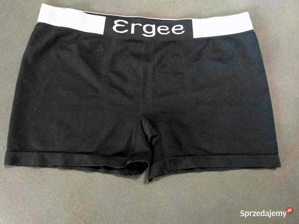 Nowe spodenki czarne ERGEE XXL 2 pary zachodniopomorskie Chojna sprzedam