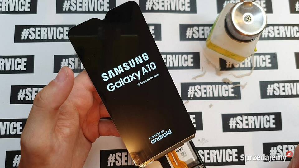 Wymiana szybki wyświetlacza samsung huawei informatyka