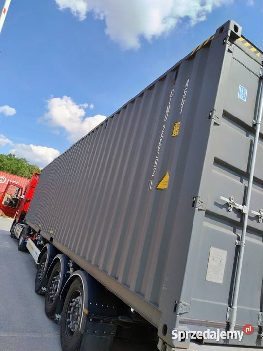 KONTENER MORSKI 40HC 12m Antracyt RAL 7016 podlaskie sprzedam