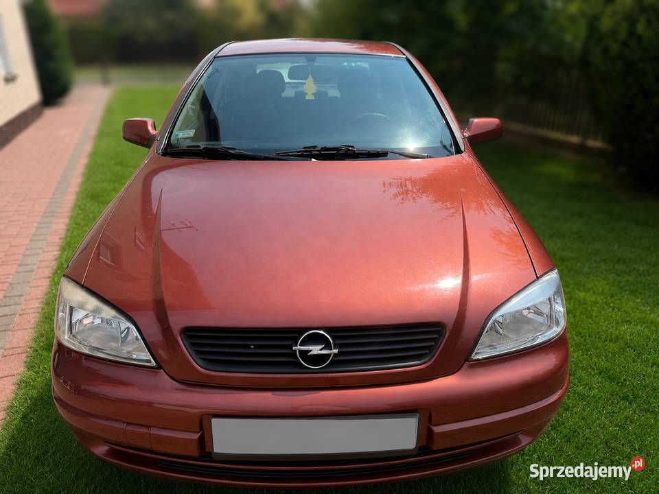 Opel Astra G 12 Benzyna 75 Przebieg 81 Hatchback bordowy sprzedam