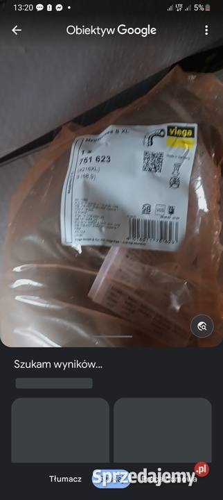 Sprzedam kształtki snaperss inox 438 364 viega