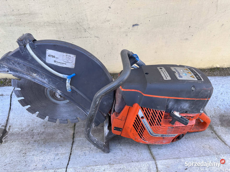 PRZECINARKA SPALINOWA HUSQVARNA K1250 4700rpm 16 Pozostałe Łódź
