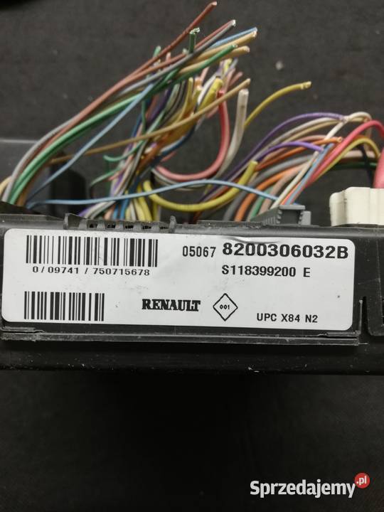 Megane II Scenic II moduł upc x 84 n2 układ elektryczny silnika Swarzędz