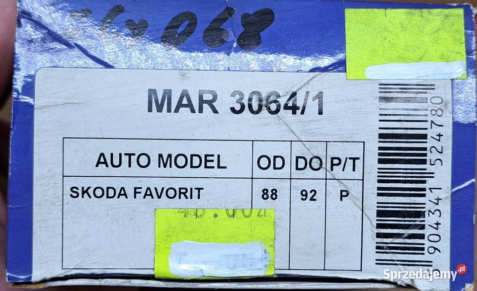 MAR 30641 ŁOŻYSKO KOŁA PRZÓD SKODA FAVORIT osobowe Mielęcin