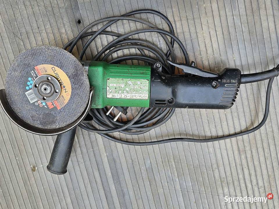 Szlifierka Hitachi uszkodzona Rolnictwo