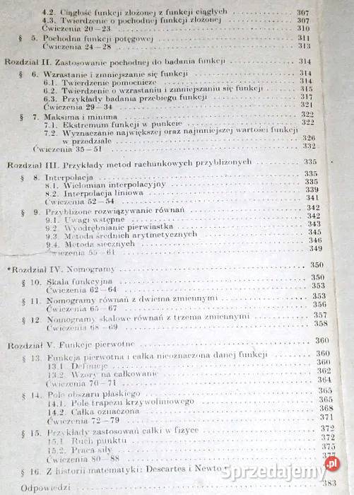 Matematyka kl 3 LO Stefan Straszewicz Chełm