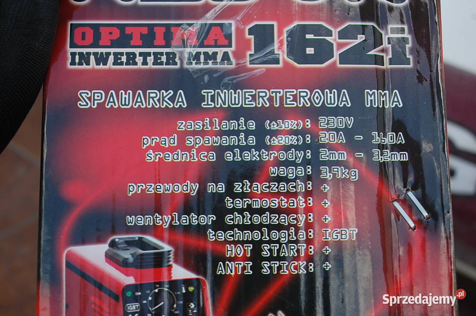 Spawarka inwerterowa REDOK optima 162i MMA Dąbrowa Górnicza