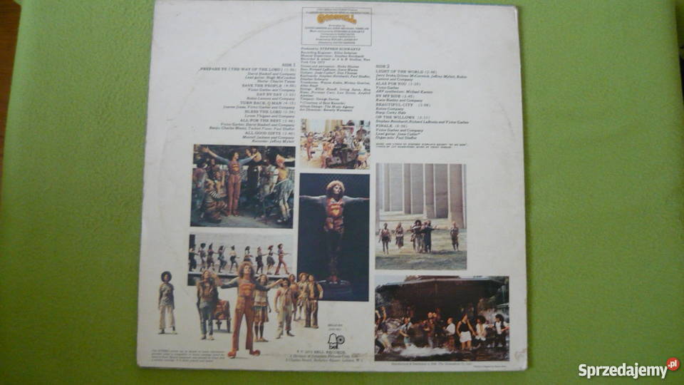 ORGINAL MOTION PICTURE SOUND TRANCK GODSPELL śląskie