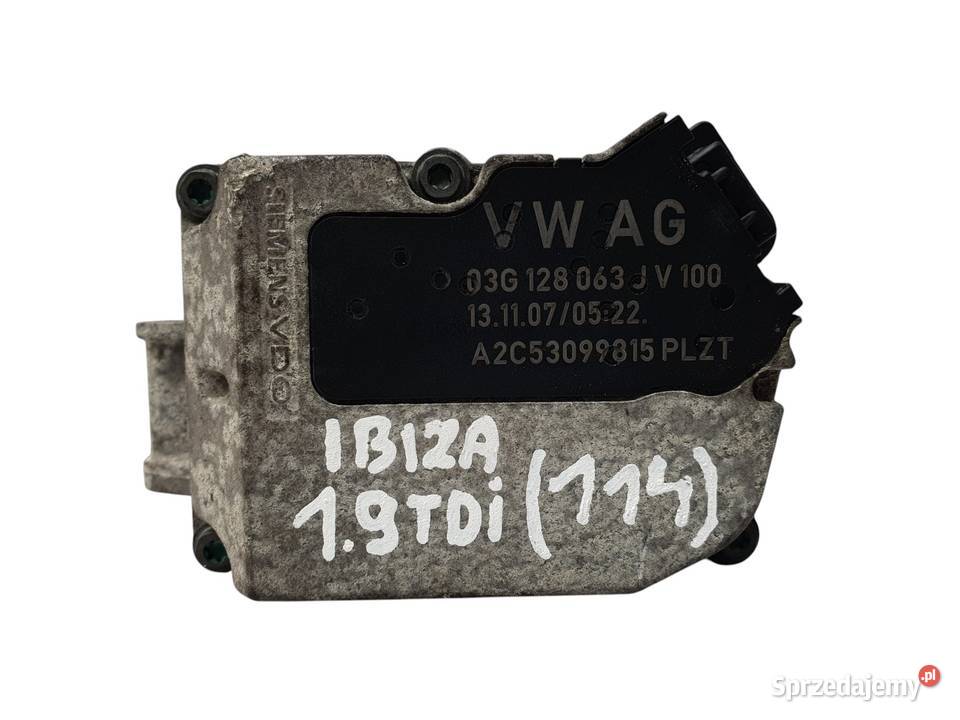 PRZEPUSTNICA Volkswagen Golf V Seat Ibiza 19 TDI Chełm