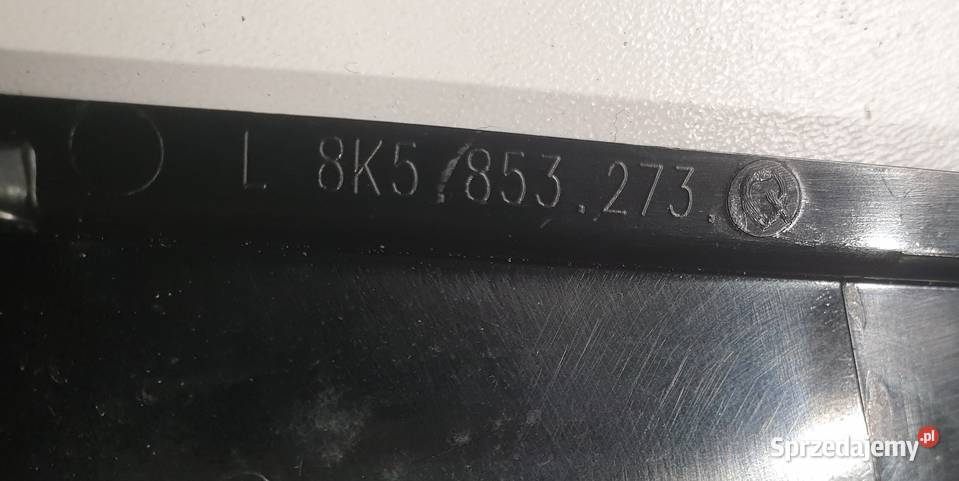 NAKŁADKA OSŁONA DRZWI AUDI A4 B8 8K5853273Q osobowe śląskie Rybnik