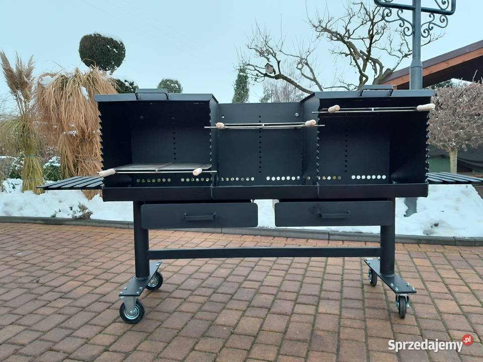 Gastronomiczny grill cateringowy blacha 5 mm Damasławek