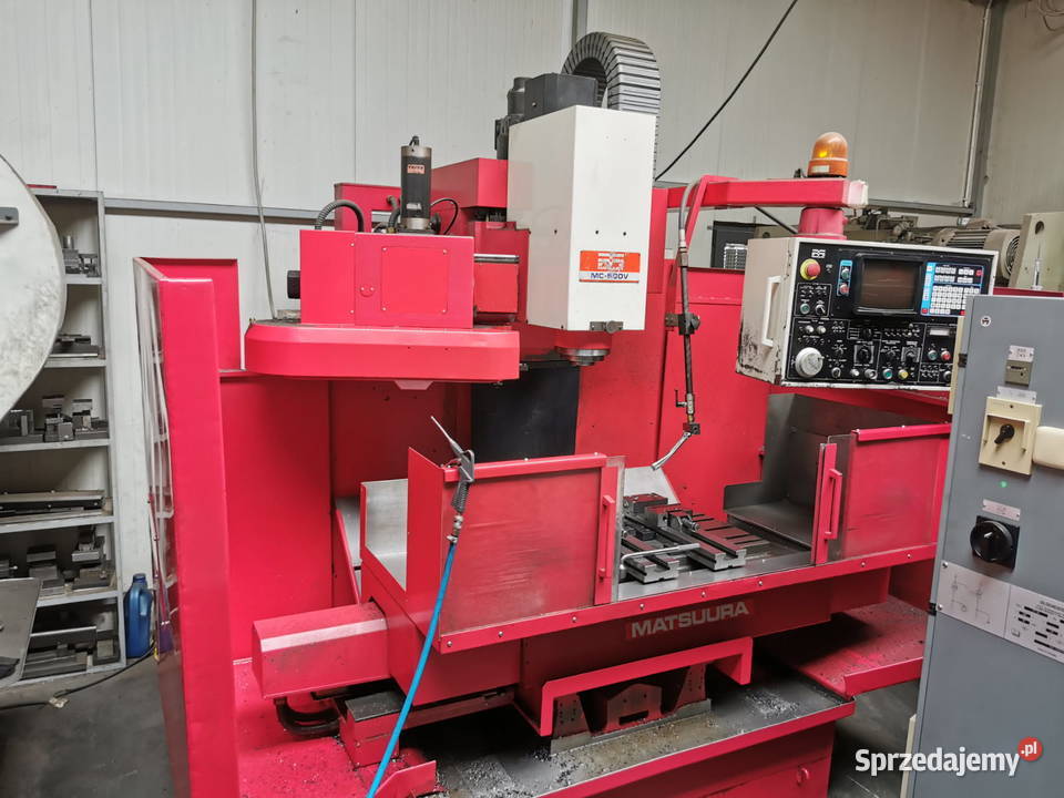 Frezarka CNC Matsuura MC500V szkolenie Środa Wielkopolska