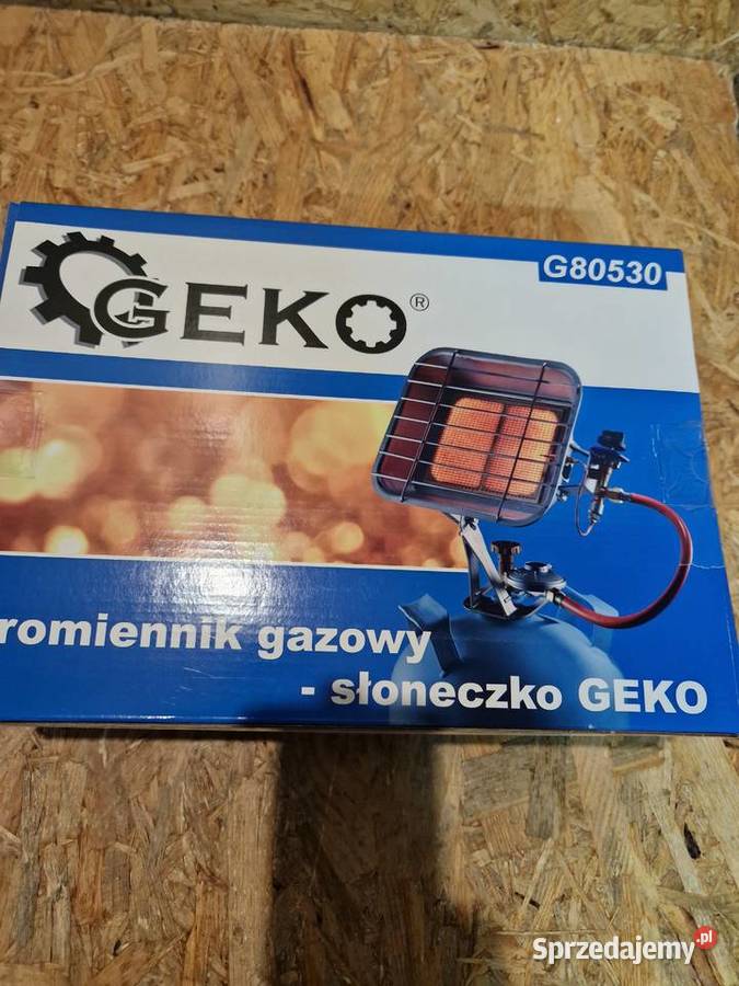 Promiennik gazowy słoneczko GEKO na butlę gazową Głogowa