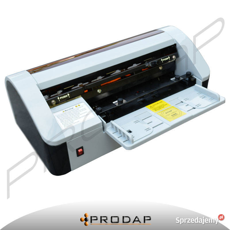 GILOTYNA ELEKTRYCZNA DO WIZYTÓWEK A4 Produkcja Kościelec