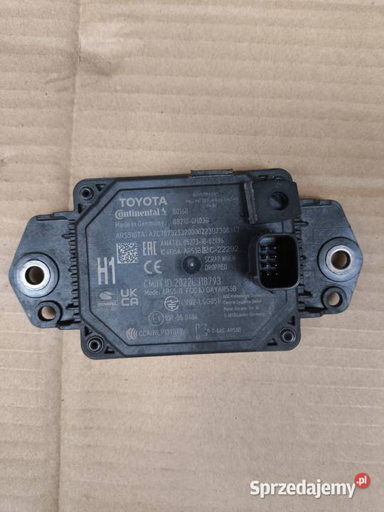 TOYOTA AYGO X 22 RADAR CZUJNIK 882100H030 Radom
