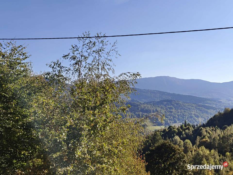 Działka widokowa w Zawoi z panoramą na Babią 5686m2