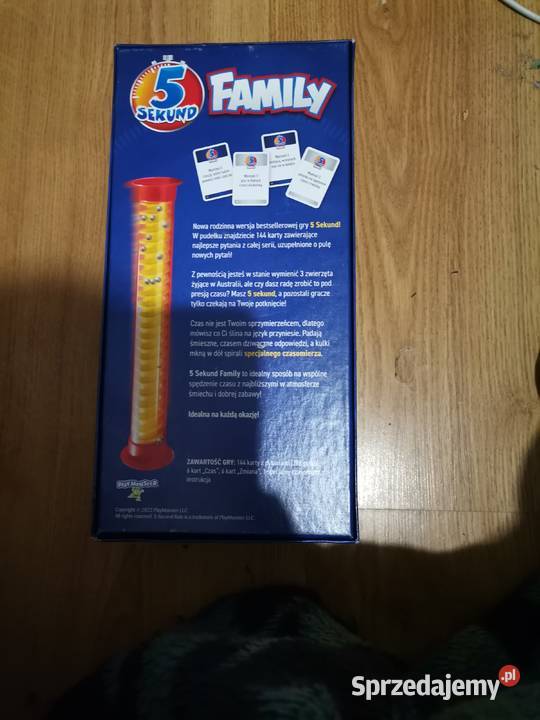 Gra 5 sekund family stan nie nowy nie używany Gry planszowe i fabularne Mielec sprzedam