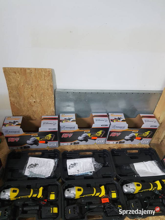 BAWARIA SZLIFIERKA KĄTOWA AKUMULATOROWA 18V 26Ah Głogowa