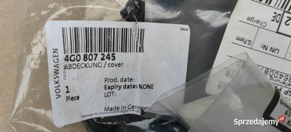 4G0807245 Audi A6 nakładka zderzaka strona lewa Rożnów
