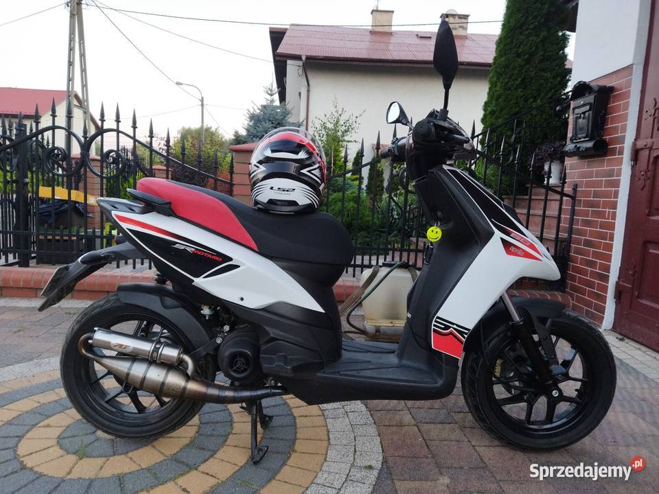 Tłumik Aprilia sr 50 motard 2014 łódzkie Wieluń