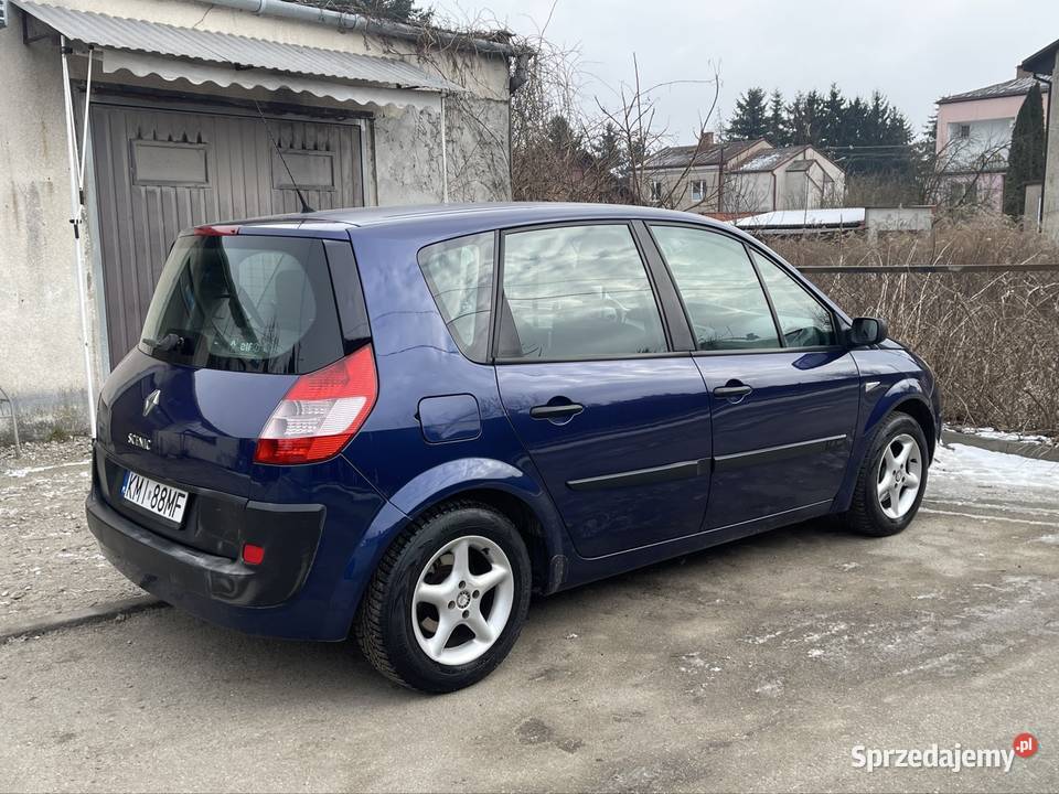 Renault Scenic 2 16 benzyna 203 Przebiegu z