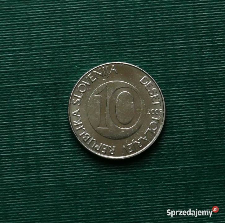 SŁOWENIA 10 tolarów 2005r Gliwice