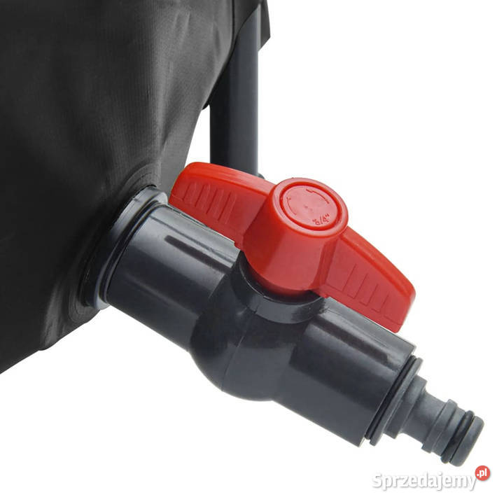 Zbiornik na wodę z kranikiem składany 1250 L PVC Warszawa