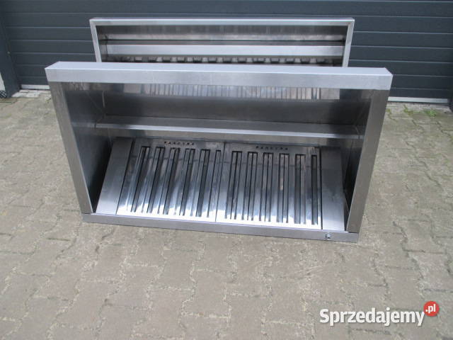 Solidny Okap Gastronomiczny z Filtrami 1207040 Ostrów Wielkopolski
