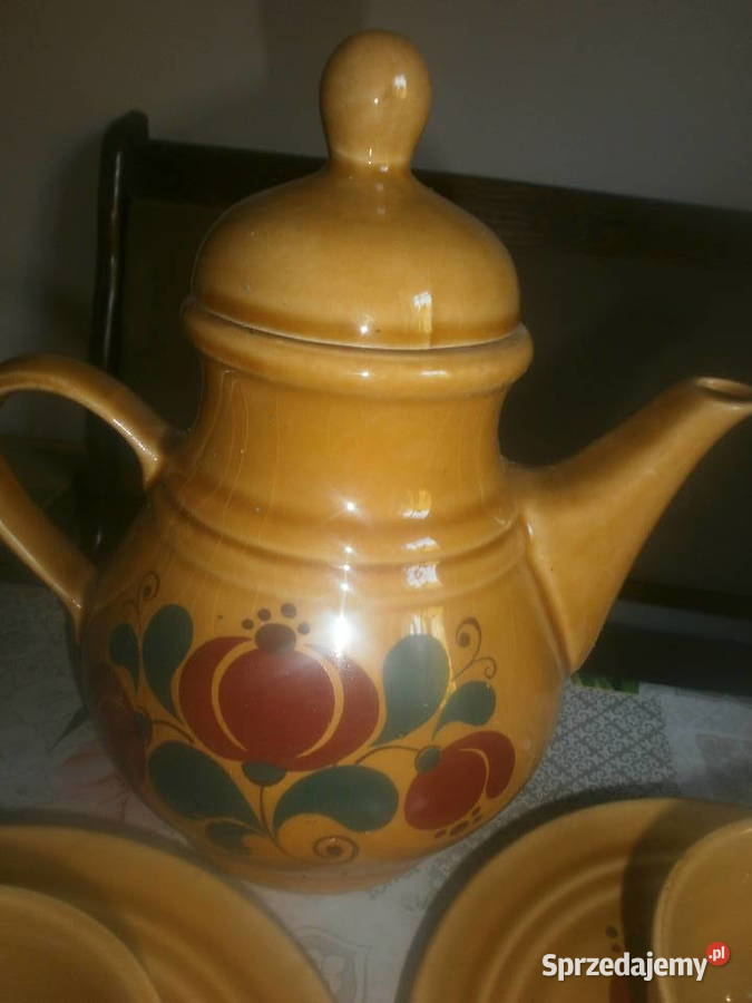 ładny komplet ceramika KATHRIN GDR Zielona Góra sprzedam