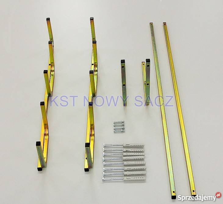 WIESZAK STOJAK NA NARTY ZESTAW 5 małopolskie Podrzecze