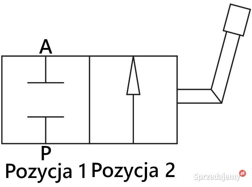 MOCNY ZAWÓR HYDRAULICZNY RĘCZNY KULOWY 2 DROGOWY Solec Kujawski