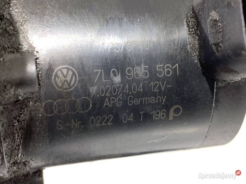 DODATKOWA POMPA WODY VW TOUAREG 7L0965561 25 174 osobowe