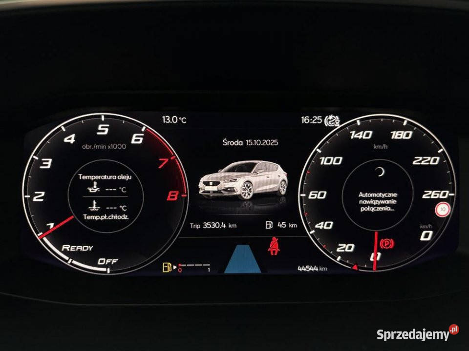 SEAT Leon 2020r Salon Polska Niski przebieg mazowieckie Warszawa