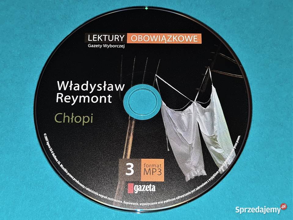 Chłopi lektura na CD MP3 Warszawa
