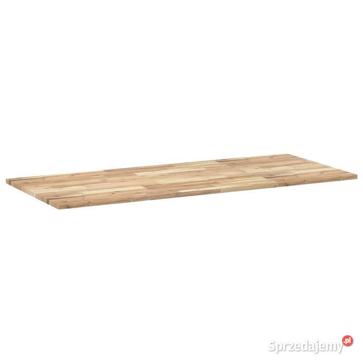 Blat do biurka 120x60x2 lite drewno akacjowe Warszawa