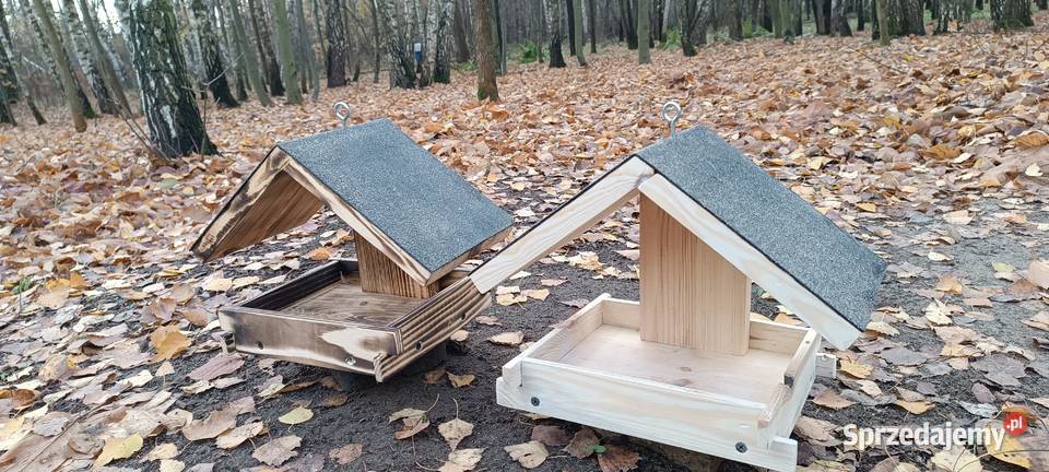 Karmnik ptaków drewniany podkarpackie Żołynia