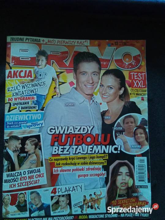 Bravo 122016 Lewandowski plakaty mazowieckie Warszawa