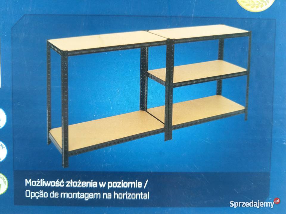NAJTANIEJ Regał Warsztatowy Półki Na Stelażu Zabrze