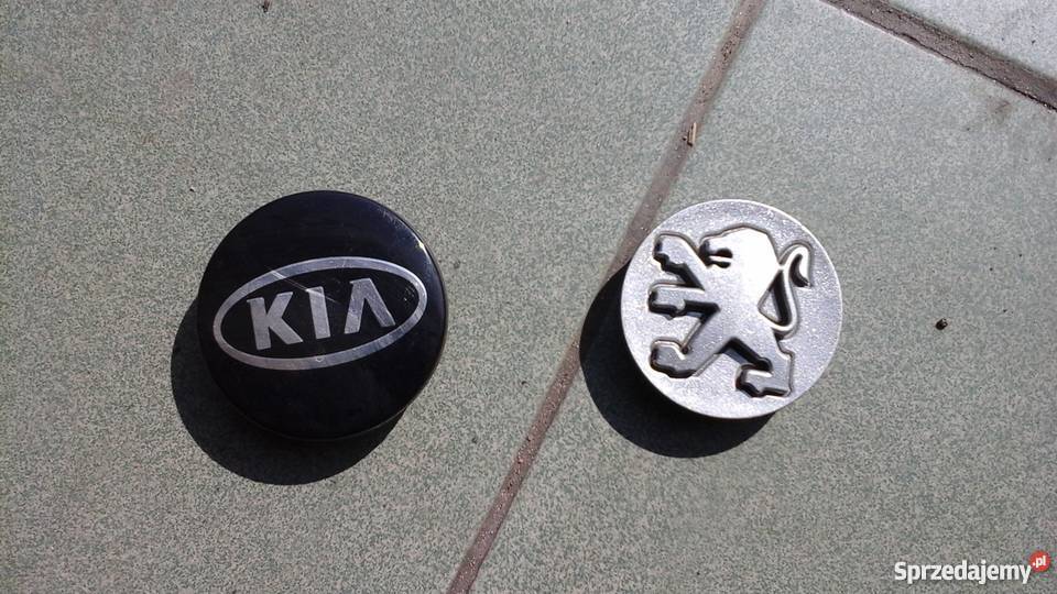 Logo zaślepka felgi KIA i PEUGEOT osobowe Pozostałe podkarpackie