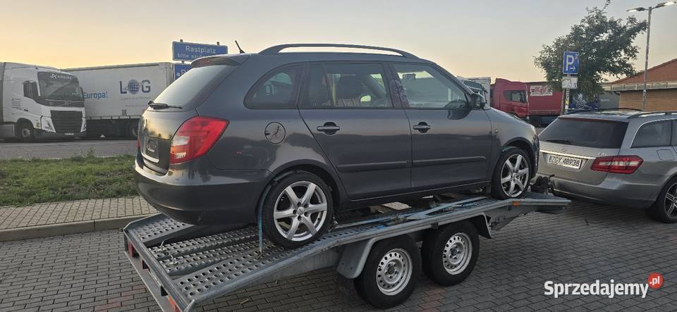 Skoda fabia z lawety niemcy klima zachodniopomorskie Gryfice