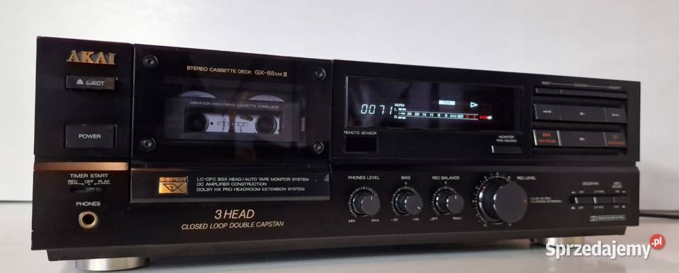 Magnetofon catette deck Akai GX65 GX 65 mk2 Międzychód