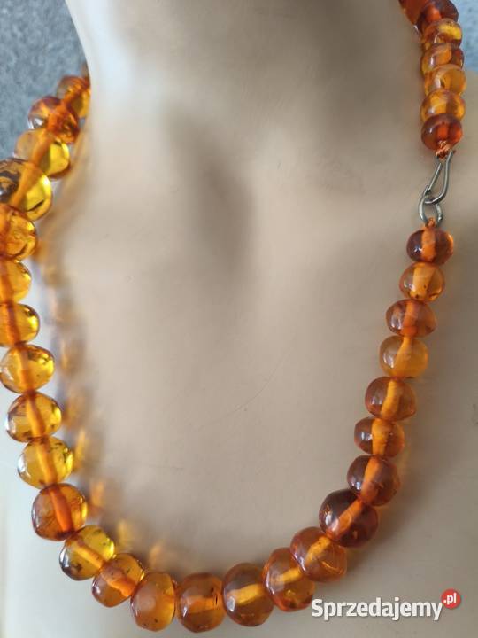 Naszyjnik Bursztyn Vintage Białystok sprzedam