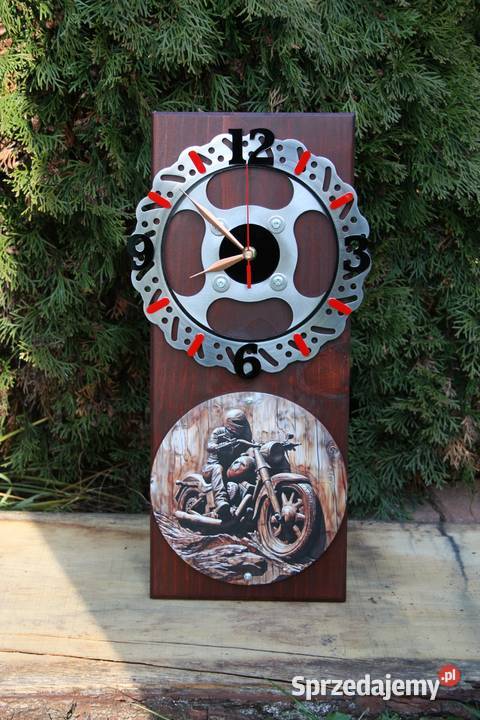 Zegar Motocyklisty tarcza hamulcowa Loft Dębica