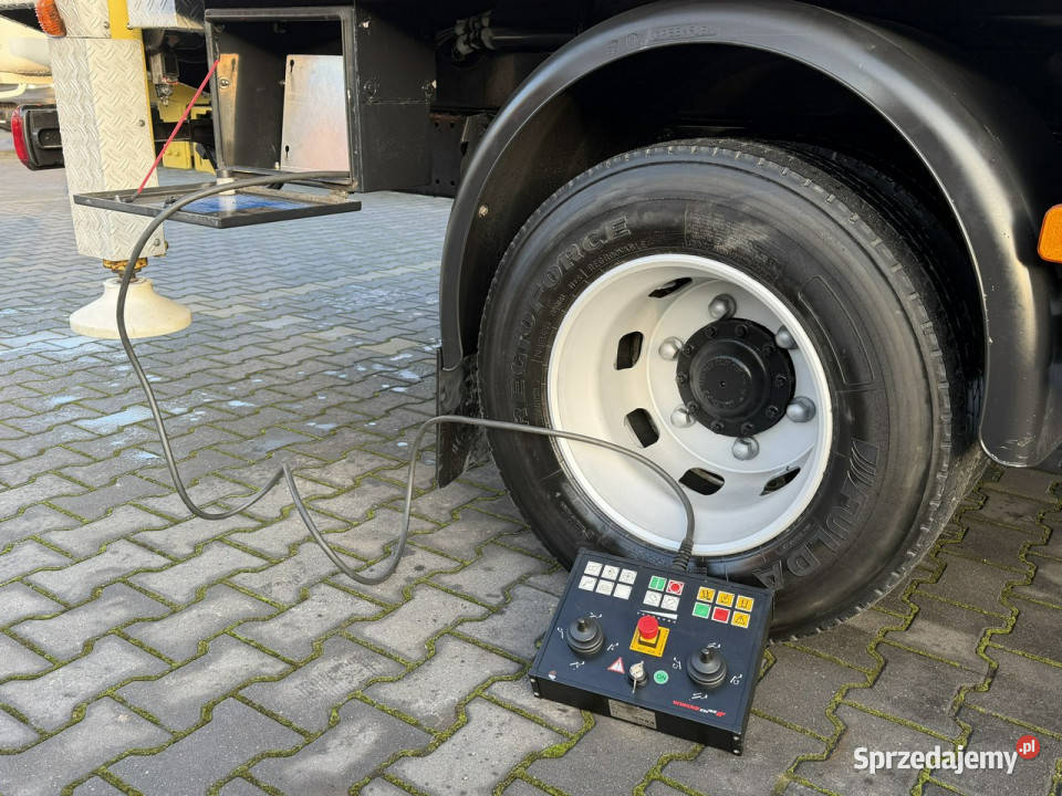 MAN TGL 8210 Zwyżka WUMAG WT 230 23m w bok 18m świętokrzyskie Widełki