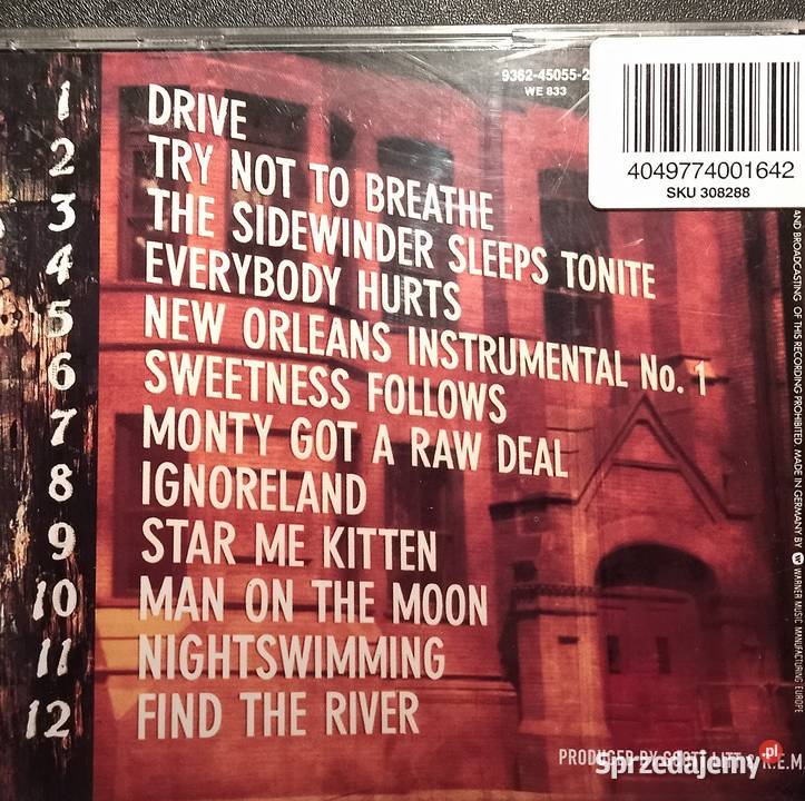 REM Up Automatic for the people 2 CD