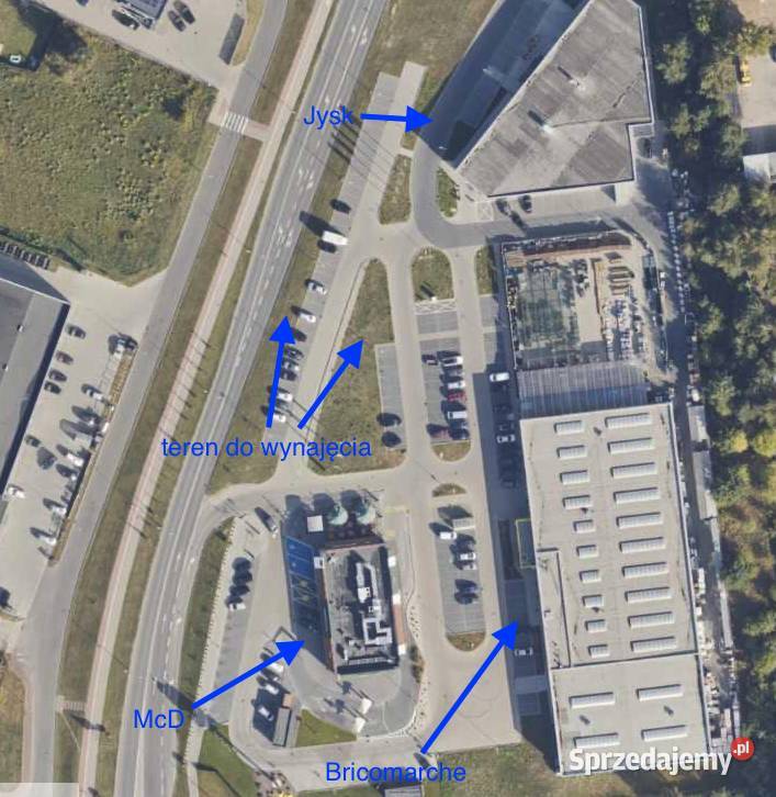 Działka pod działalność McDonald Bricomarche i Wyszków