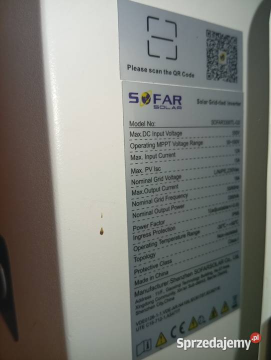 falownik Sofar 33 tl Falowniki Trzciana