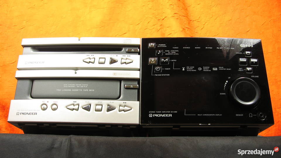 PIONEER sxq180pdcq180 WIEŻA wzmacniacz Świebodzice